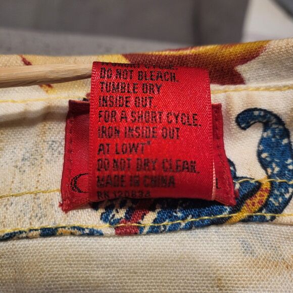 V Christina Women's Butterfly Denim Jacket SMALL - Picture 9 of 9